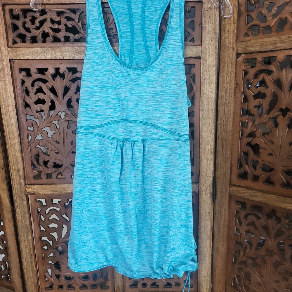 Danskin Blue Racerback Tank Top